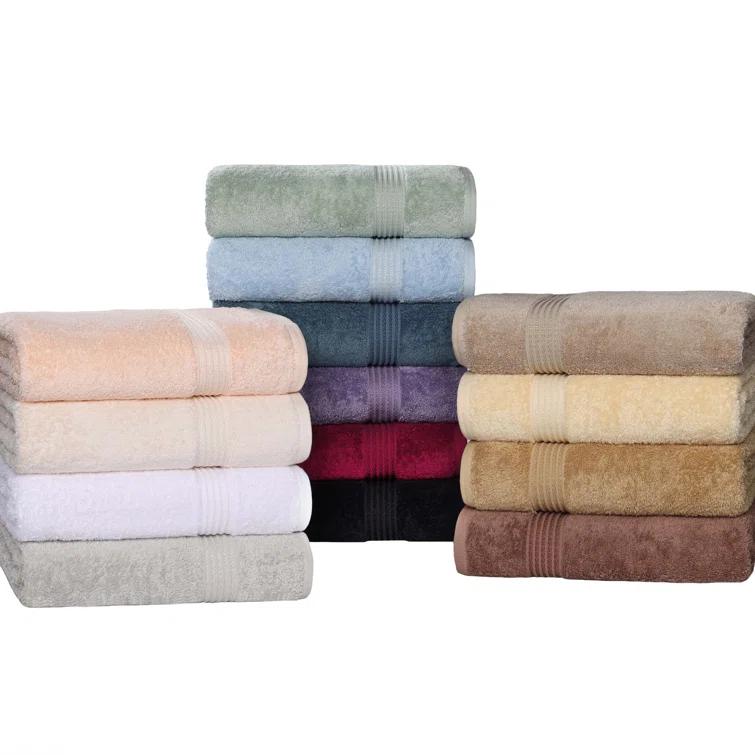 Oleg 600 GSM 6 Piece Egyptian-Quality Cotton Towel Set