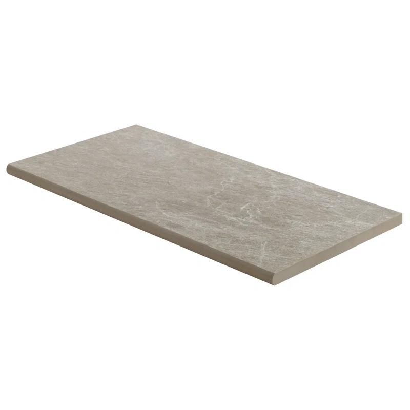 Bond Tile Limetech 11.81 In. X 23.62 In. Matte Porcelain Floor Pool Coping Tile (1.93 Sq. Ft. / Each)