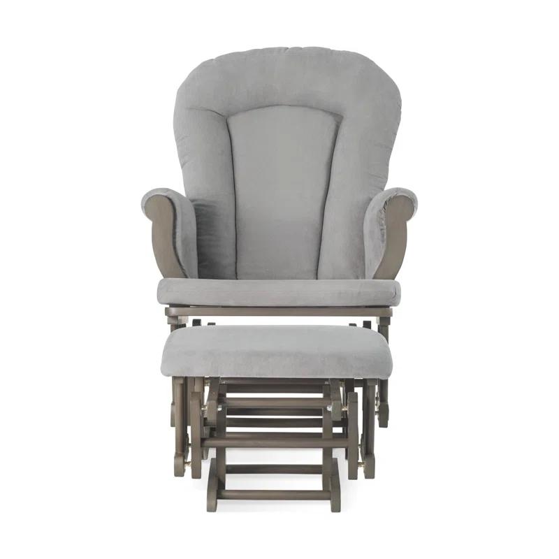 Child Craft Cozy Glider Rocker and Ottoman