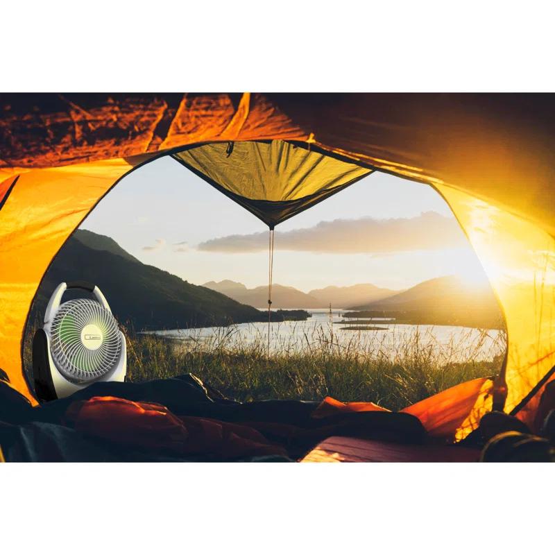Lasko Lasko Outdoor Rechargeable Battery Operated Fan