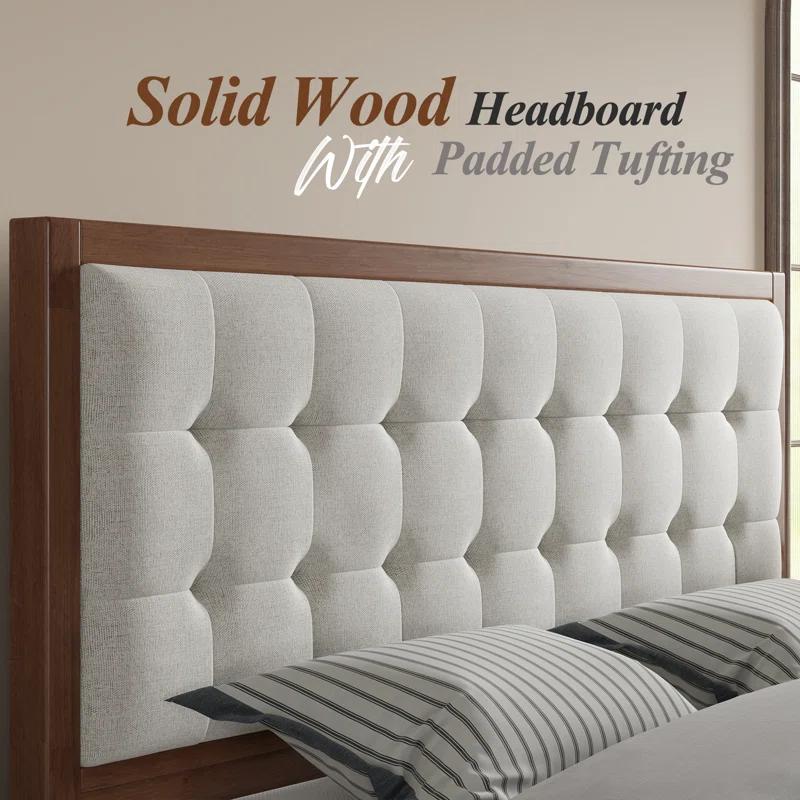 Wade Logan® Behka Upholstered Platform Bed