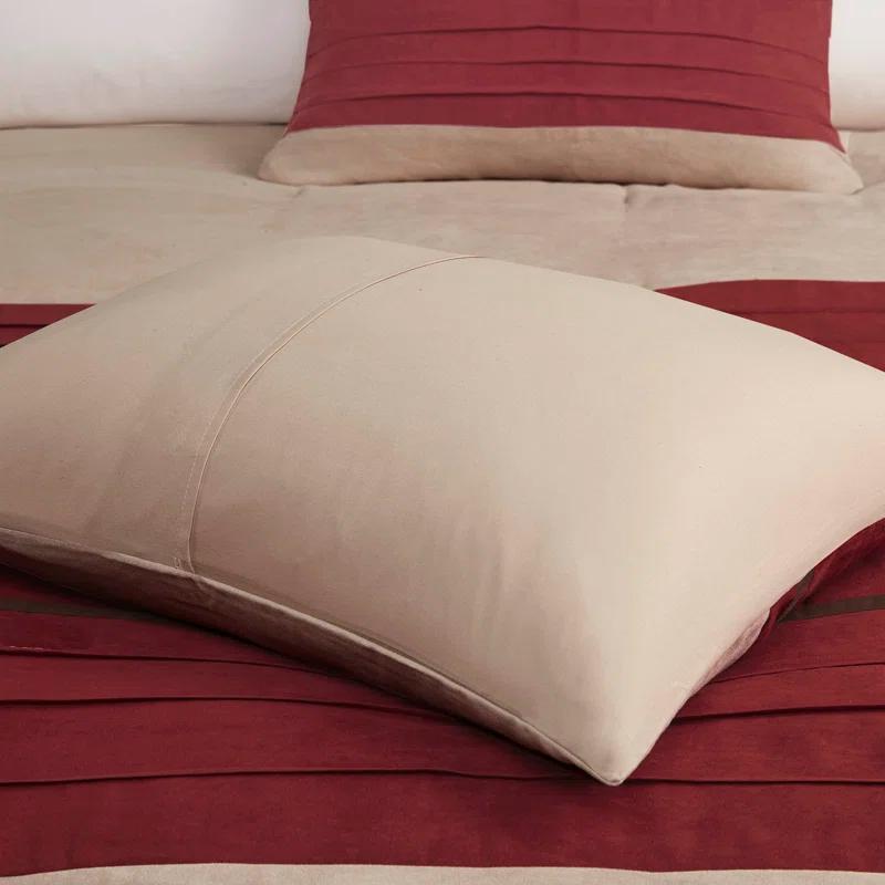 Madison Park Palmer Microsuede 7 Piece Comforter Set