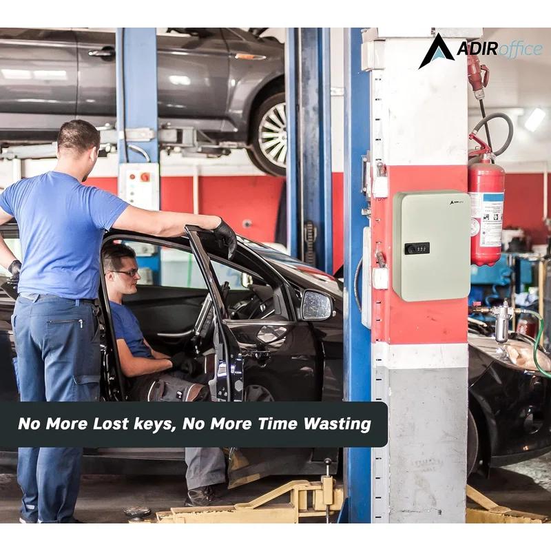 AdirOffice 48 Key Cabinet with Dial / Combination Lock (Set of 2)