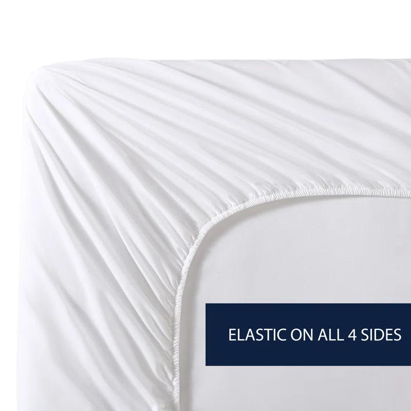 Nautica Percale Cotton Fully Elastic Fitted Sheet & Reviews | Wayfair