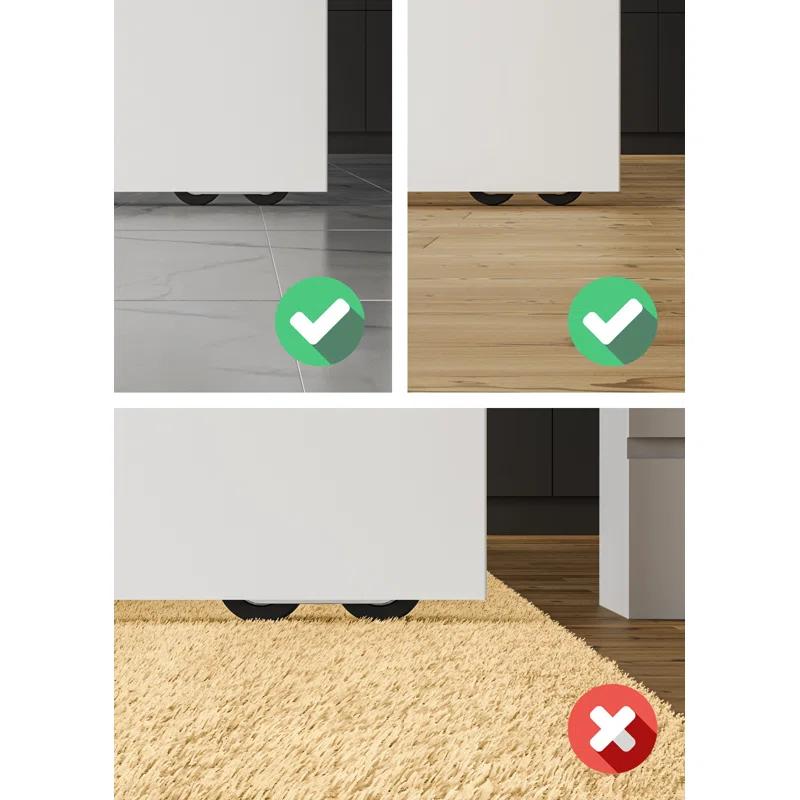 Belldinni Shaker 1 Panel Manufactured Wood Solid Core Sliding Hidden Barn Door Without Base Board with Installation Hardware Kit