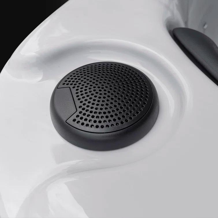 Aqualife® by Strong Spas® Surfaces™ 3-4 Person 36-Jet 72-Port Double-Lounger Hot Tub Spa with Bluetooth, Stainless Steel Heater, Programmable LED Lighting, Insulated Cover Included