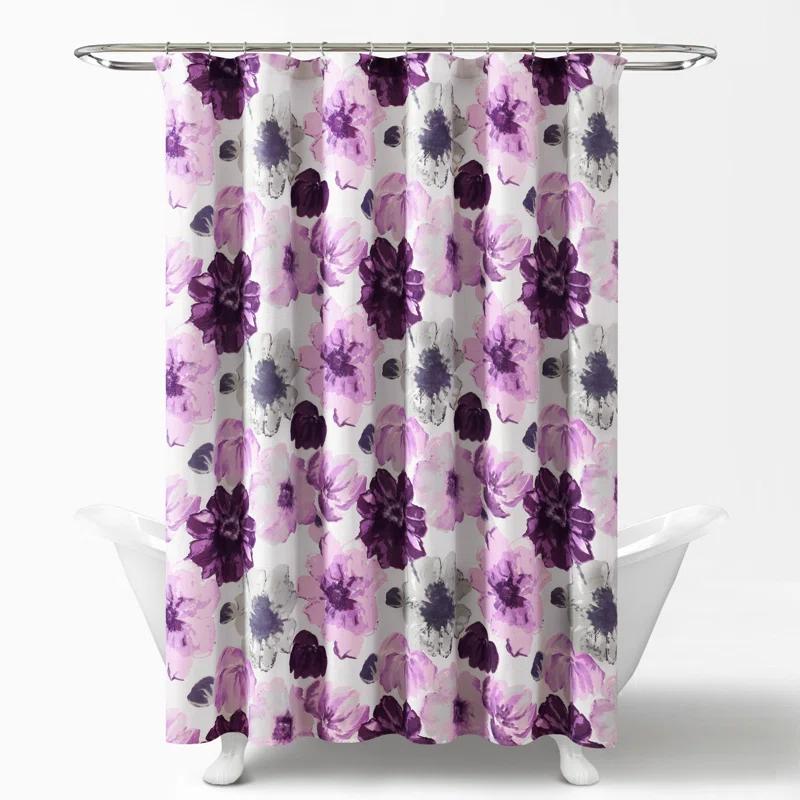 Torre & Tagus Leah Floral Shower Curtain