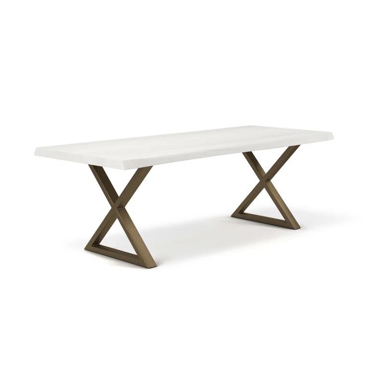 Urbia Brooks X Base Dining Table & Reviews | Perigold