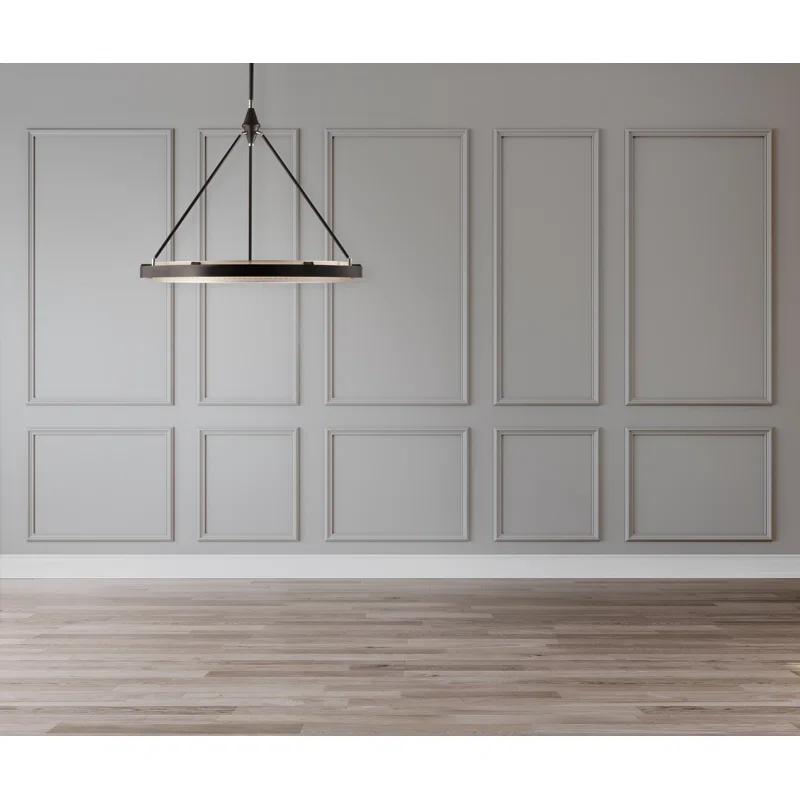 Alora Lighting Duo 1 - Light Black LED Unique/Statement Pendant