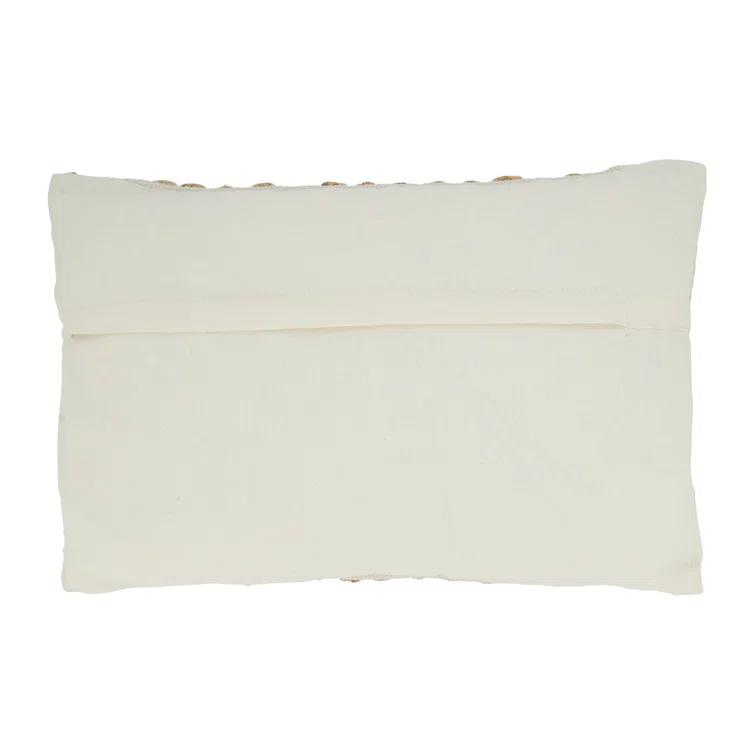 Saro Islander Collection Cotton Throw Pillow