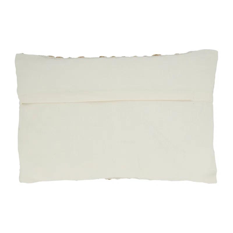 Saro Islander Collection Cotton Throw Pillow