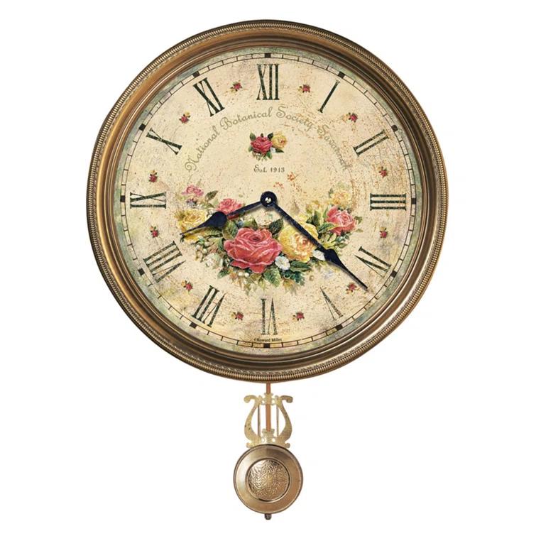 Howard Miller® Metal Wall Clock