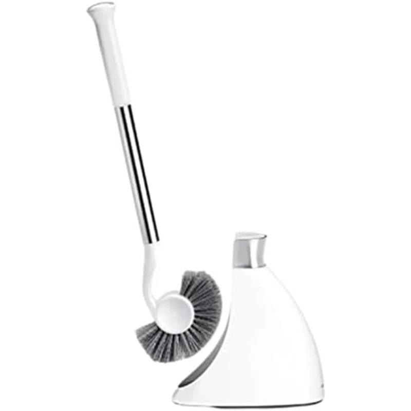 Simplehuman Toilet Brush with Caddy, Stainless Steel