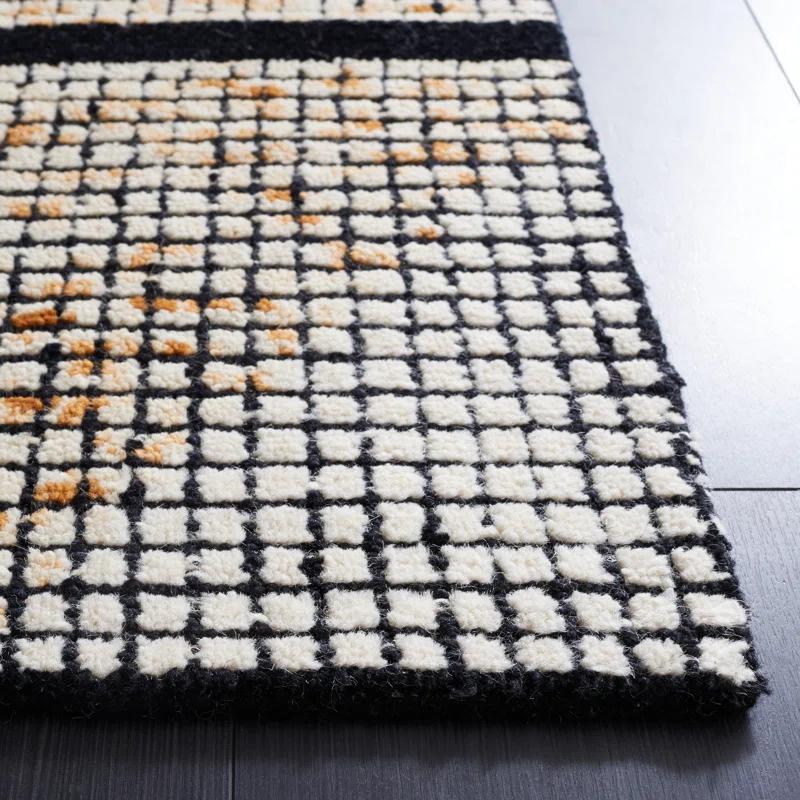 Foundry Select Brehea Hand Tufted Geometric Indoor/Outdoor Rug
