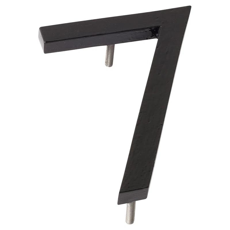 6'' H Metal House Number