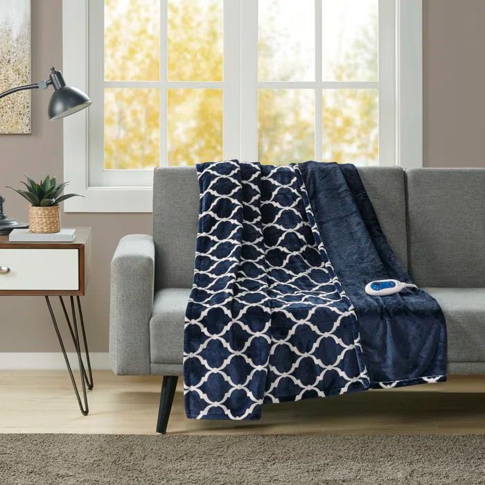 Beautyrest Beautyrest Heated Ogee Oversized Throw