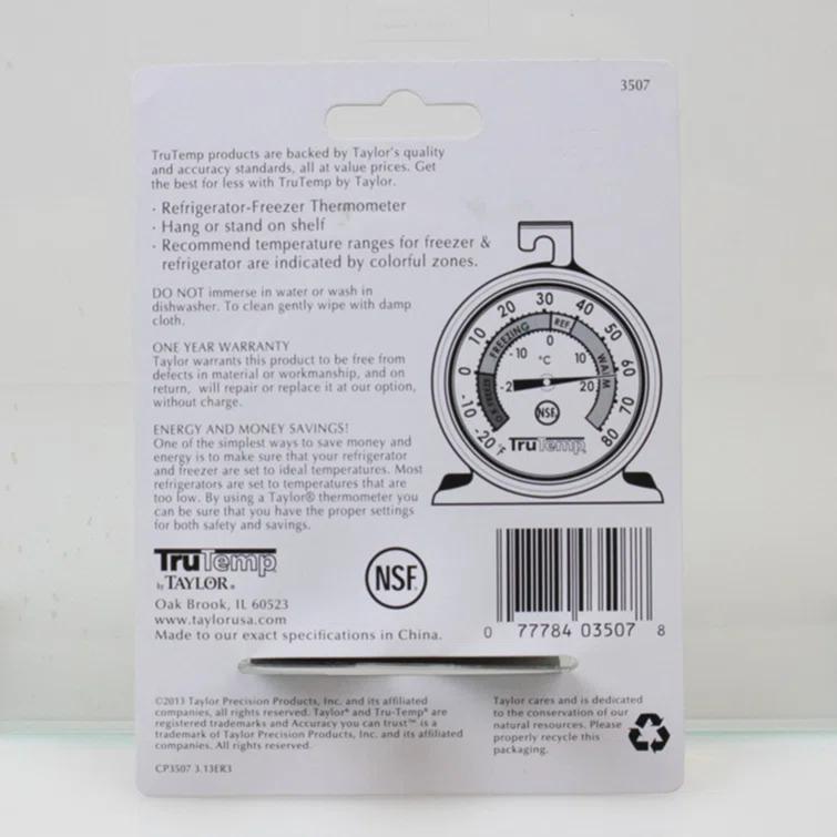 Taylor Taylor Freezer Refrigerator Thermometer