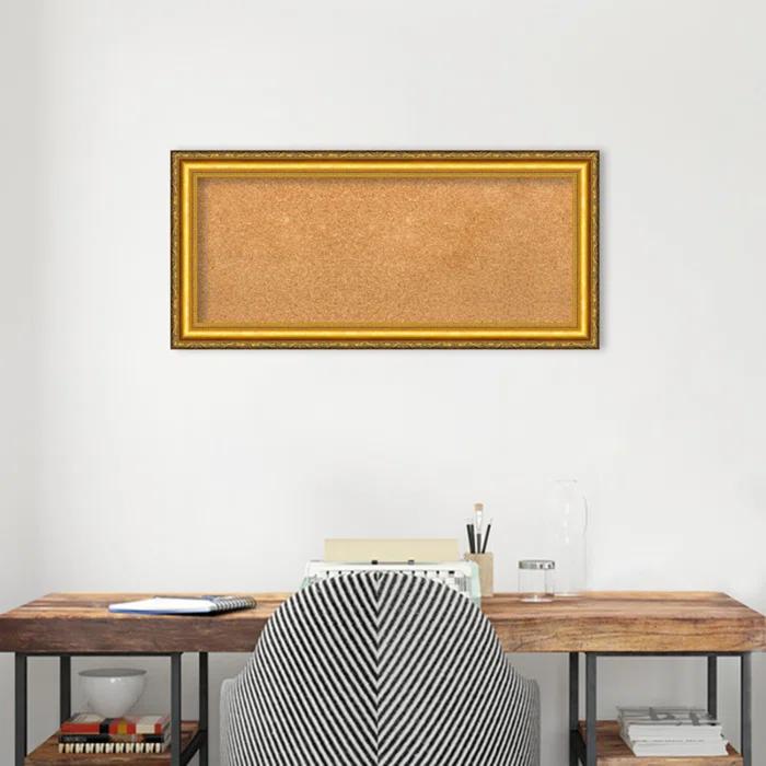 Amanti Art Colonial Wall Cork Small Bulletin Board