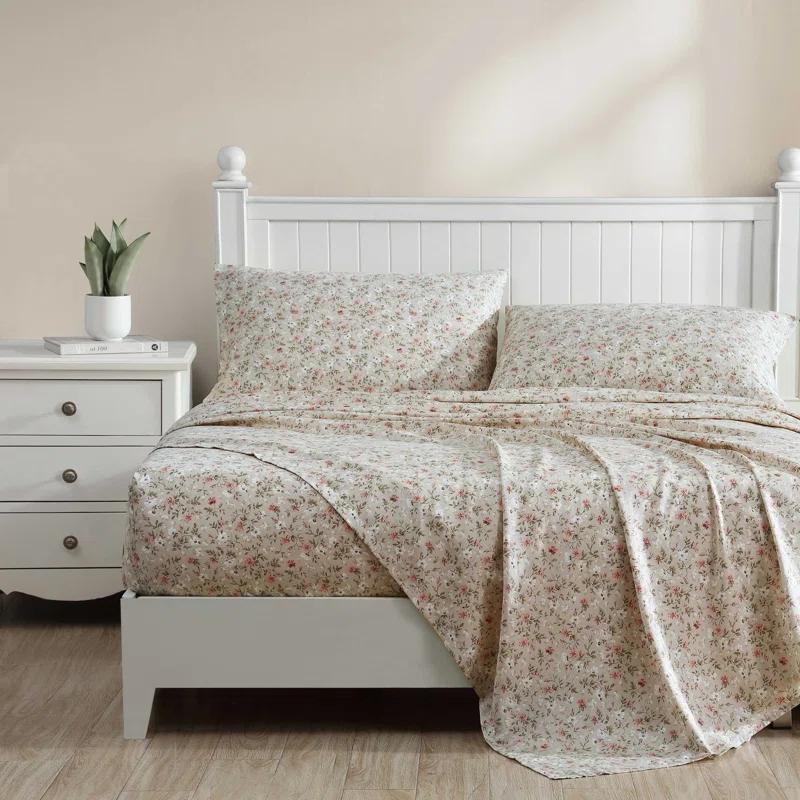 Laura Ashley Laura Ashley Sateen Cotton Printed Sheet Sets