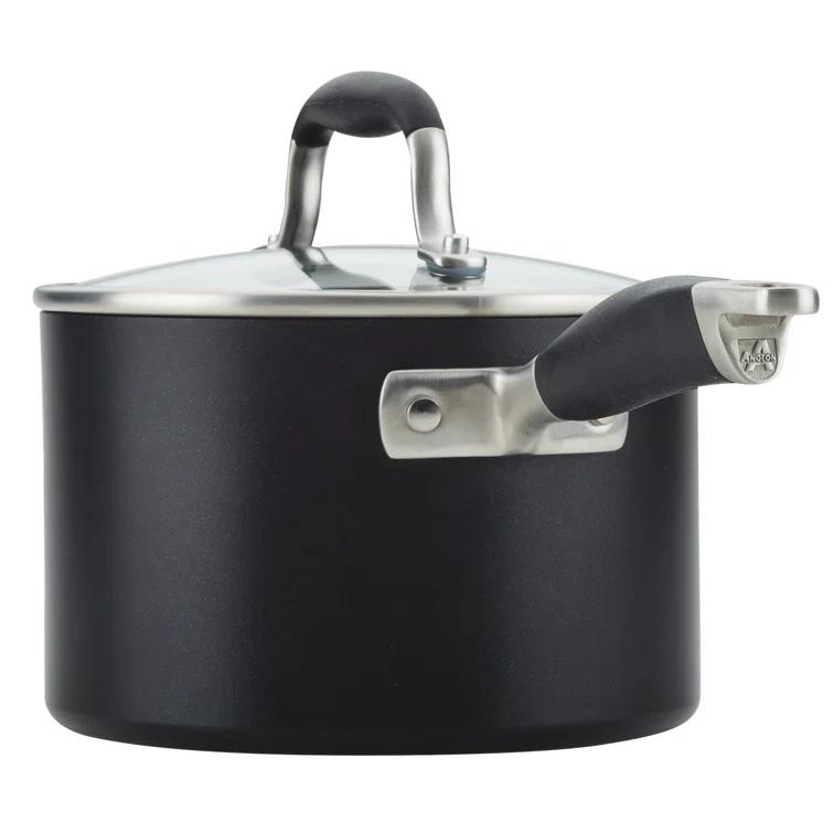 Anolon Anolon Advanced Home Hard Anodized Nonstick Cookware Set, 11 Piece