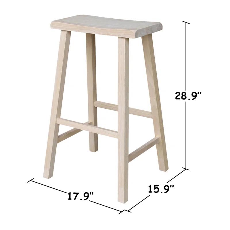 Winston Porter Creations Sawhorse Counter Stool