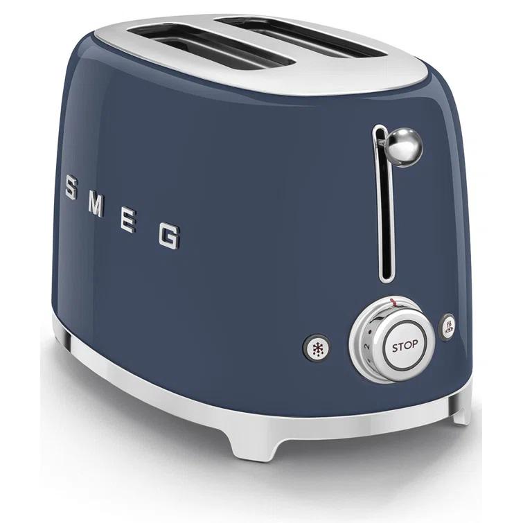 SMEG Navy 2-Slice Retro Toaster