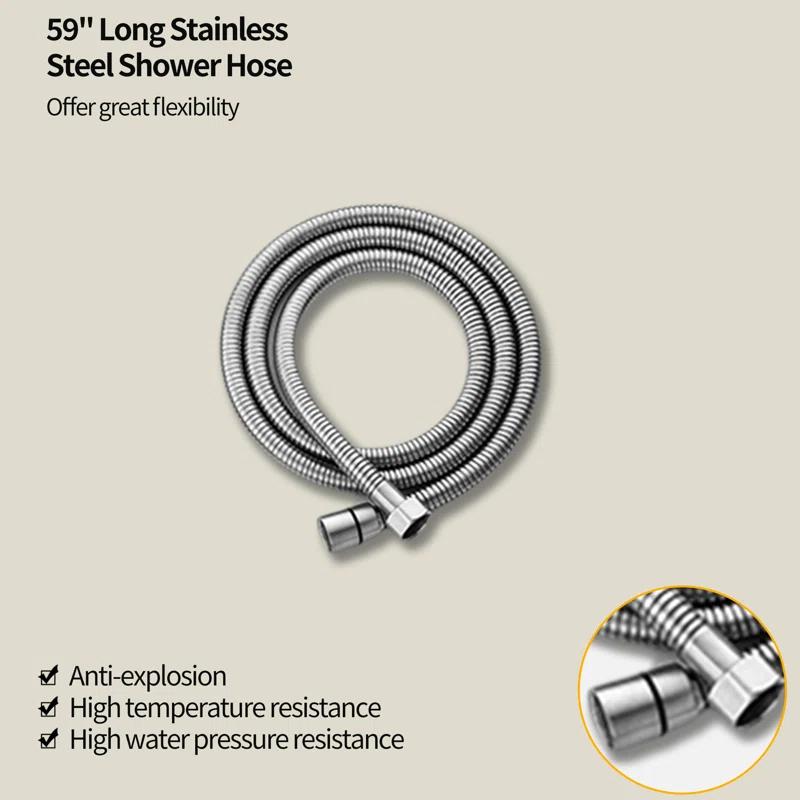 KPAIDA Floor Tub Filler with Diverter BTF54FS014NS