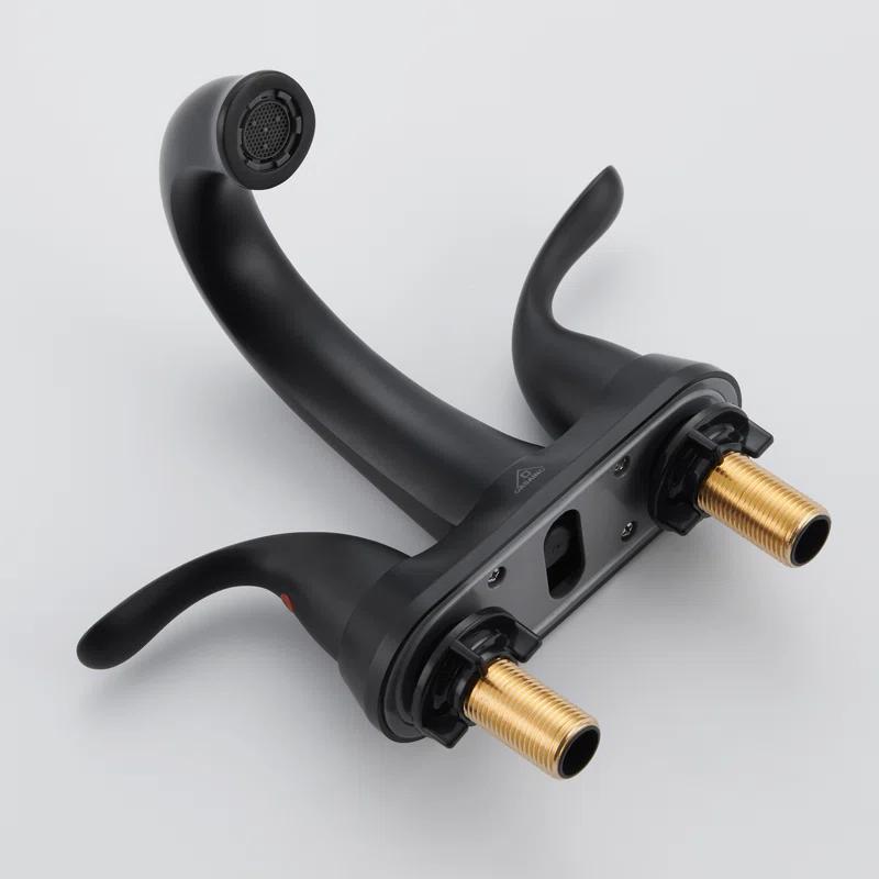 1.2 Flow Centerset Bathroom Sink Faucet with Drain