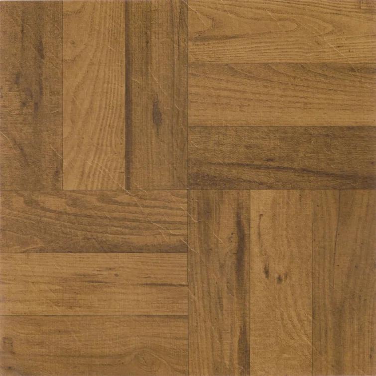 Woven Trends Woven Trends Tivoli Self Adhesive Vinyl Floor Tiles, 45 Pcs, 12" X 12"