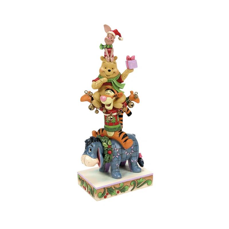Jim Shore Jim Shore Disney Traditions Pooh & Friends Stacked Figurine 9.75in