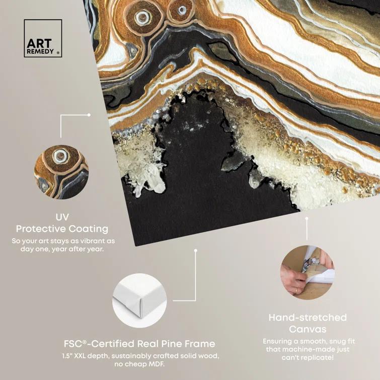 Art Remedy Black and Gold II