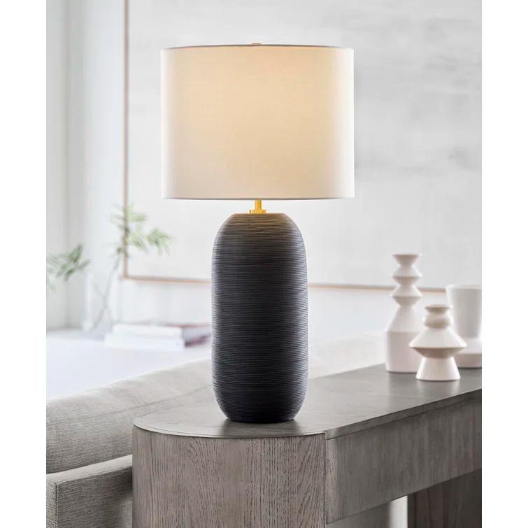 Everly Quinn Ceramic Table Lamp