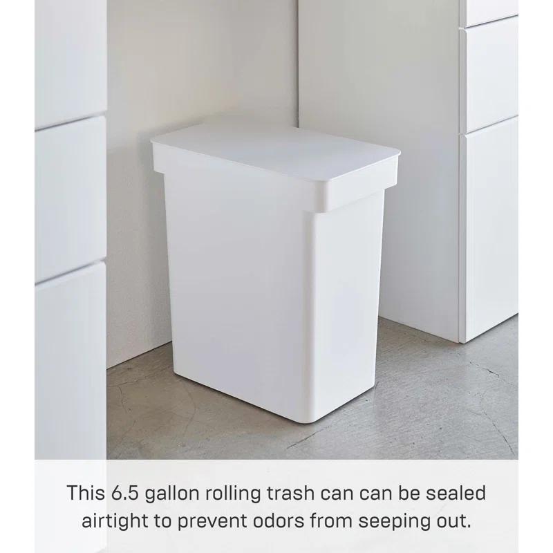 Yamazaki Home Tower 6.6 Manual Lift Trash Can