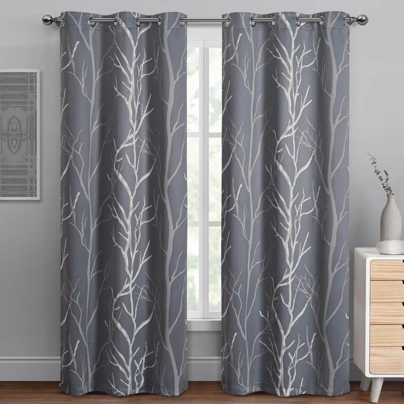 Kingdom Branch Blackout Curtain Panel