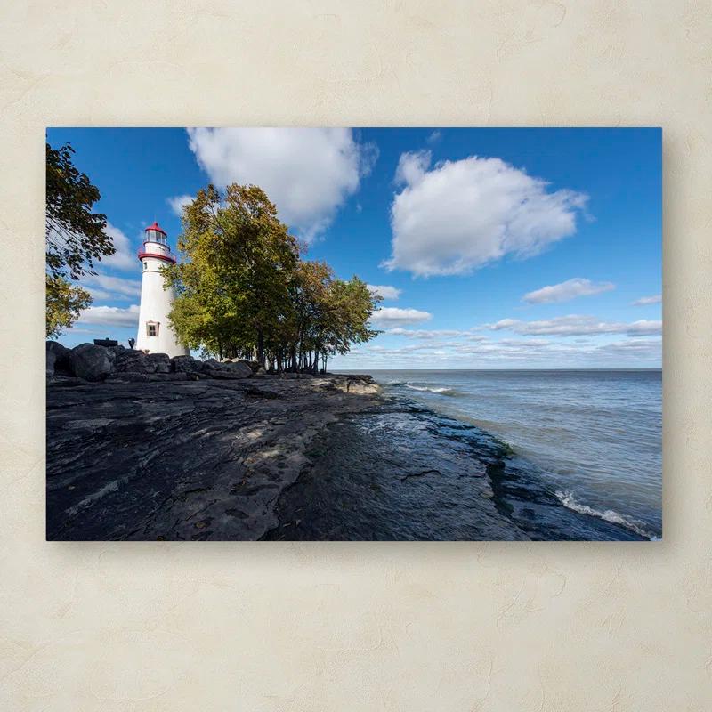 Trademark Fine Art Kurt Shaffer " Marblehead Lighthouse Ohio " by Kurt Shaffer