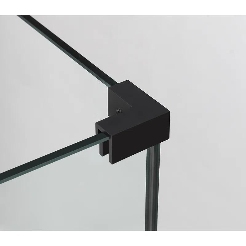Bromley Semi-frameless Rectangle Hinged Shower Enclosure