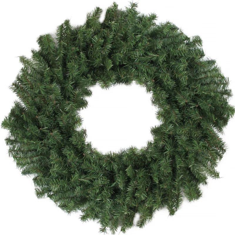 Canadian Pine Artificial Christmas Wreath Unlit