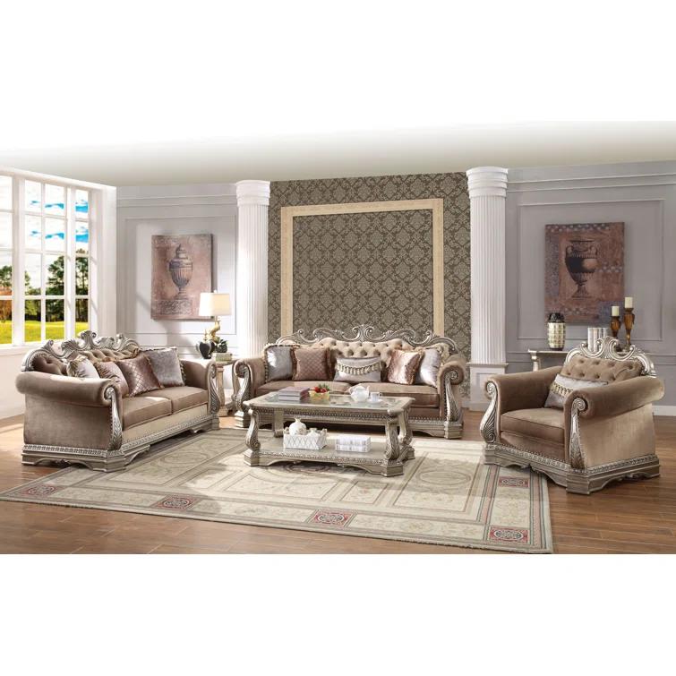 Andrew Home Studio Elfrieda 80'' Velvet Loveseat