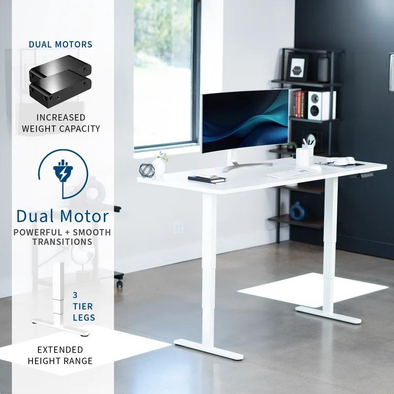 Vivo Electric 71" x 30" Stand Up Desk Workstation, 2B7B Series