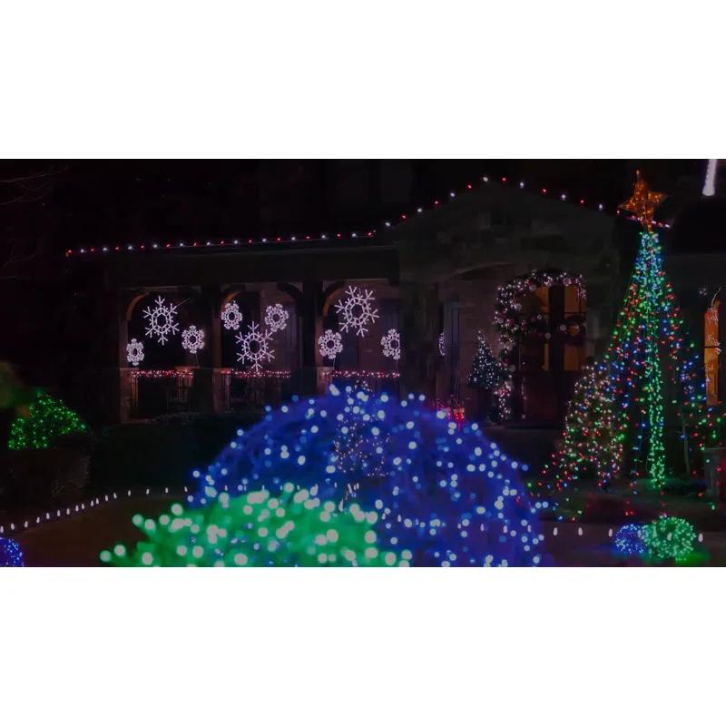 The Holiday Aisle® LED Folding Snowflake