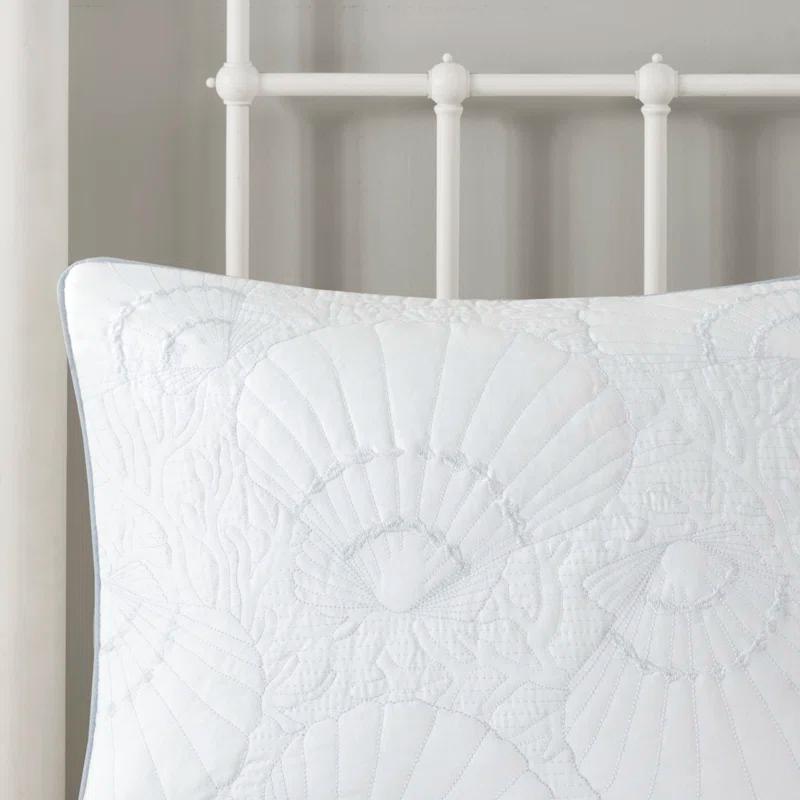 Harbor House Crystal Beach White Cotton Coastal Comforter Set