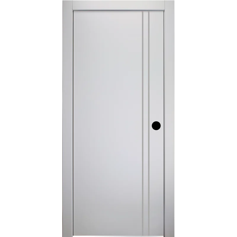 Belldinni Smart Pro 2V DIY-FRIENDLY Flush Wood Painted Narvika Collection Standard Door