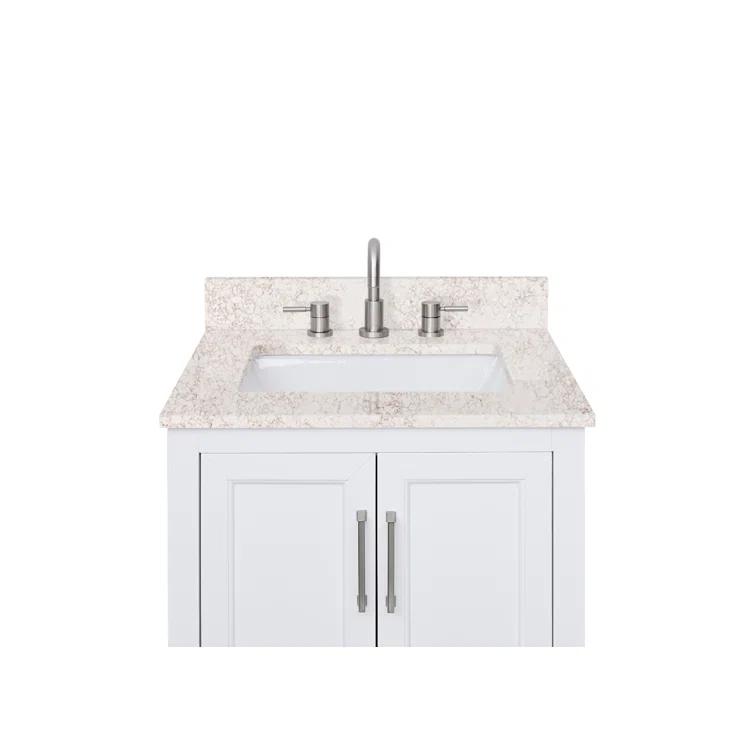 Avanity 25'' Quartz Single Bathroom Vanity Top with Sink