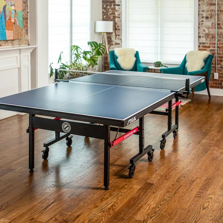 STIGA Stiga Advantage Pro Regulation Size Foldable Indoor Table Tennis Table (19mm Thick)