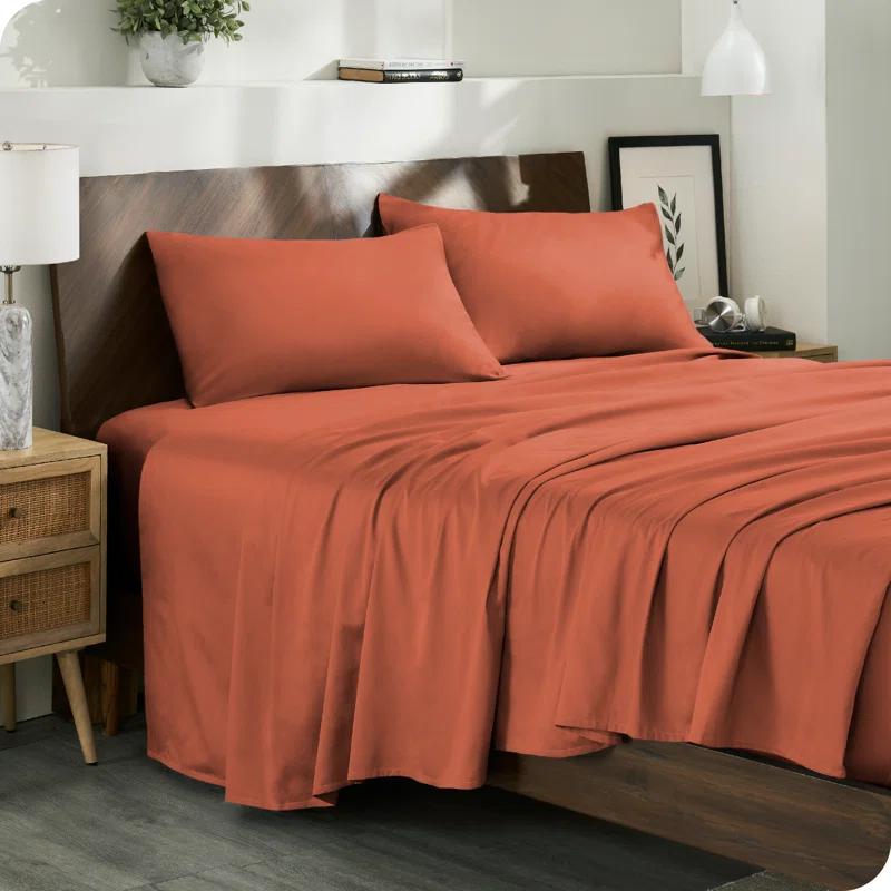 Bare Home 400 Thread Count Sateen Sheet Set