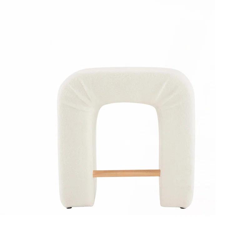 Orren Ellis Upholstered Boucle Dining Chairs, Set of 2 (Set of 2)