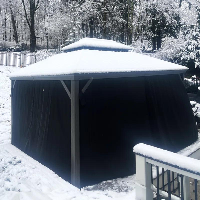 Purple Leaf Purple Leaf Aluminum Patio Gazebo
