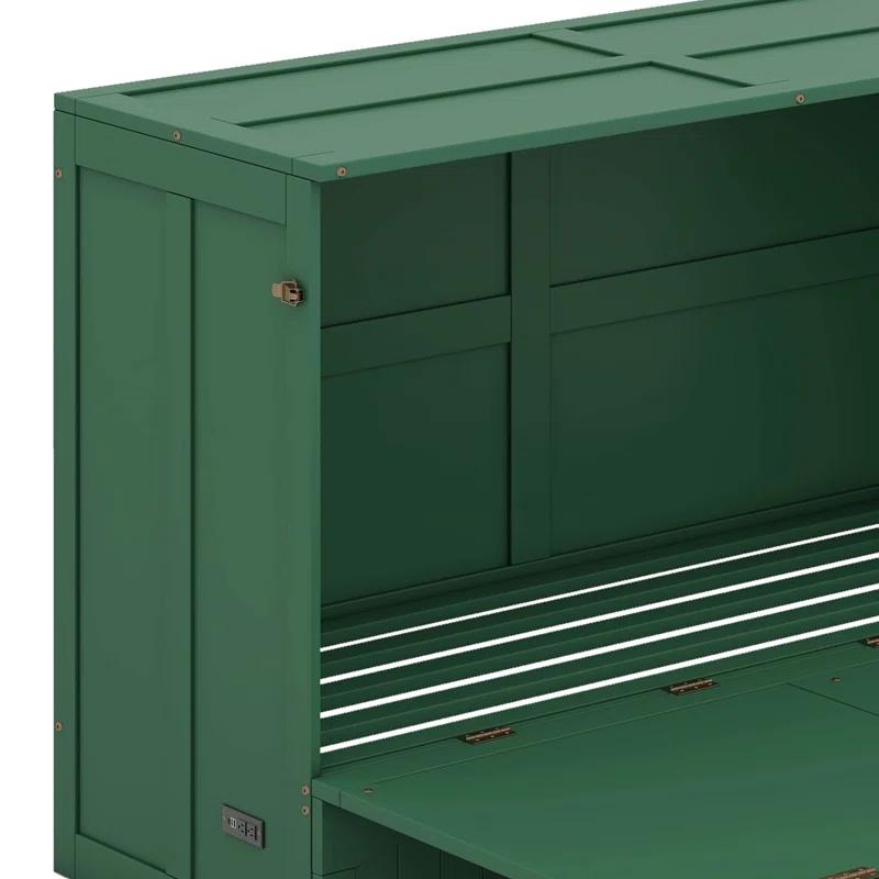 Cosmic Queen Size Murphy Bed With Built-In Charging Station
