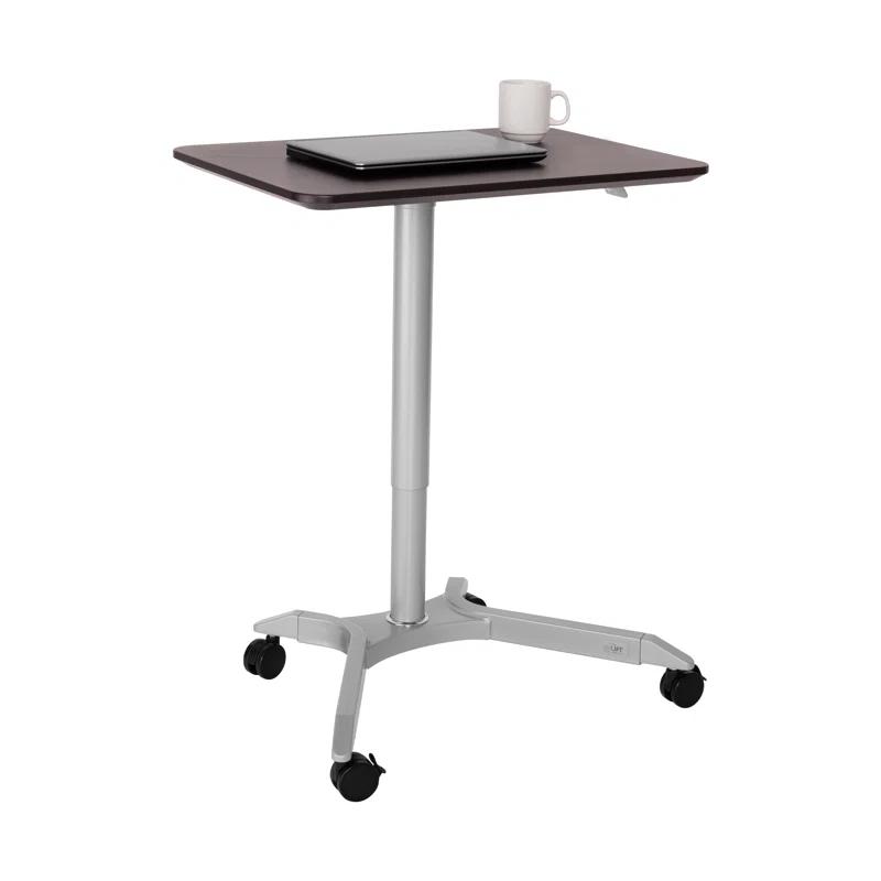 Seville Classics AIRLIFT® airLIFT 28" W Adjustable Height Rolling Laptop Desk Stand