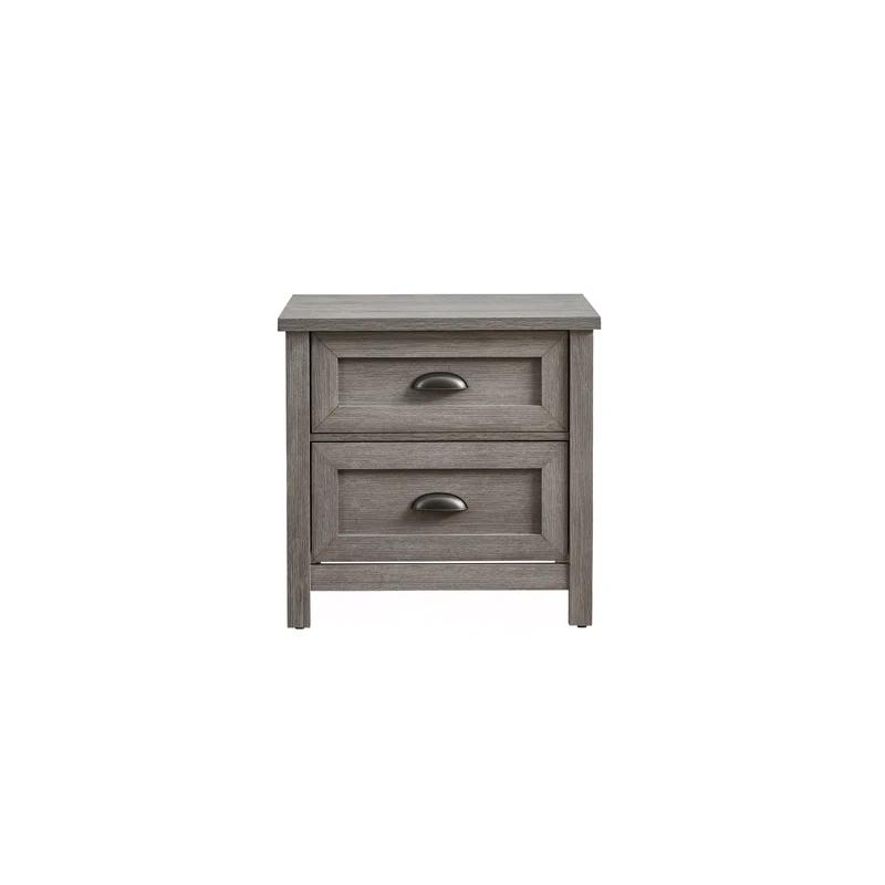 17 Stories Mcgwire 2-Drawer Nightstand